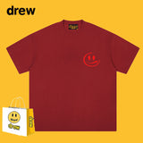 Drew T Shirts Cotton Short-Sleeved Printed T-shirt