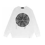 Purple Brand Long Sleeve T-Shirt Fashion Loose Long Sleeve Top