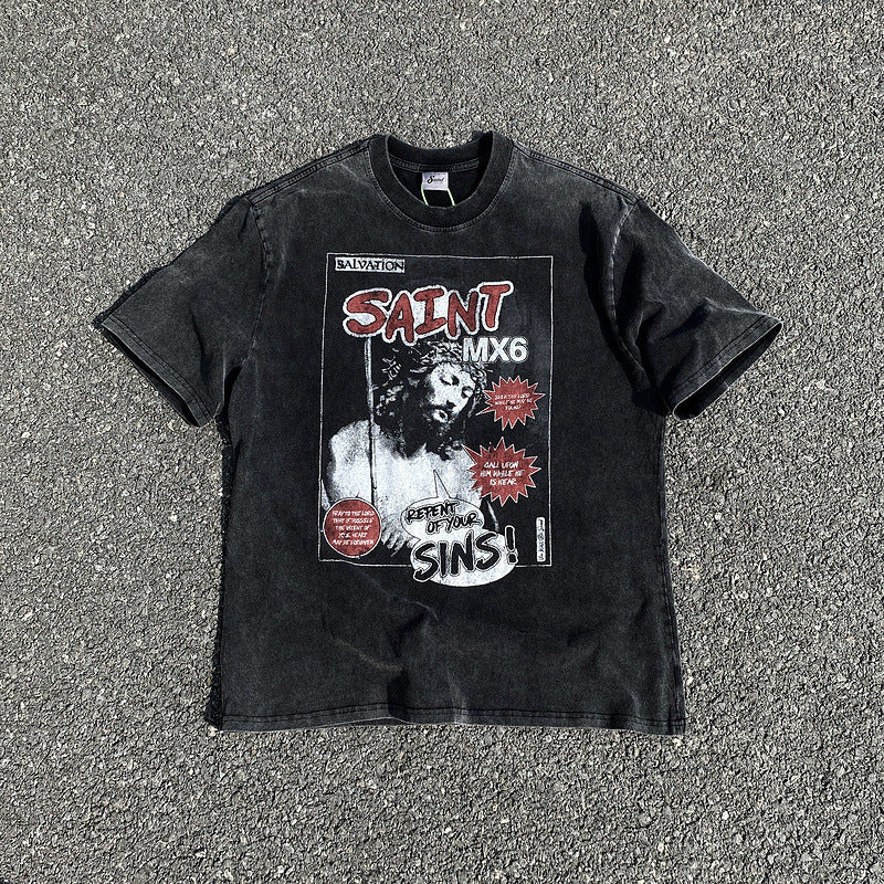 Mens Vintage T-Shirts SAINT MICHAEL CHO