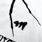Mens Vintage T-Shirts SAINT MICHAEL CHO Dark Night Spider Old Short Sleeve Vintage Wash