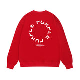 Purple Brand Sweatshirt Loose Crew Neck Sweater