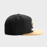 Trendy flat brimmed hat smokin' trees cap sunshade