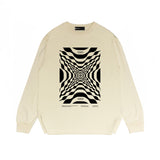 Purple Brand Long Sleeve T-Shirt Fashion Loose Long Sleeve Top