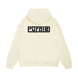 Purple Brand Hoodie Fashion Loose Hooded Sweater