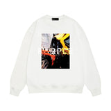 Purple Brand Sweatshirt Loose Crew Neck Sweater