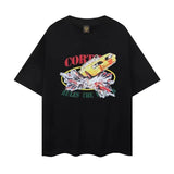 Corteiz T Shirt Short Sleeve T-shirt Printed Loose