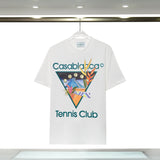Casablanca T Shirts Rainbow Gate Alphabet