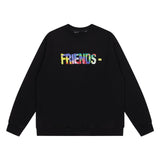 Vlone Sweatshirts Autumn/Winter Print Crew Neck