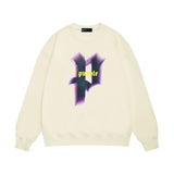 Purple Brand Sweatshirt Loose Crew Neck Sweater