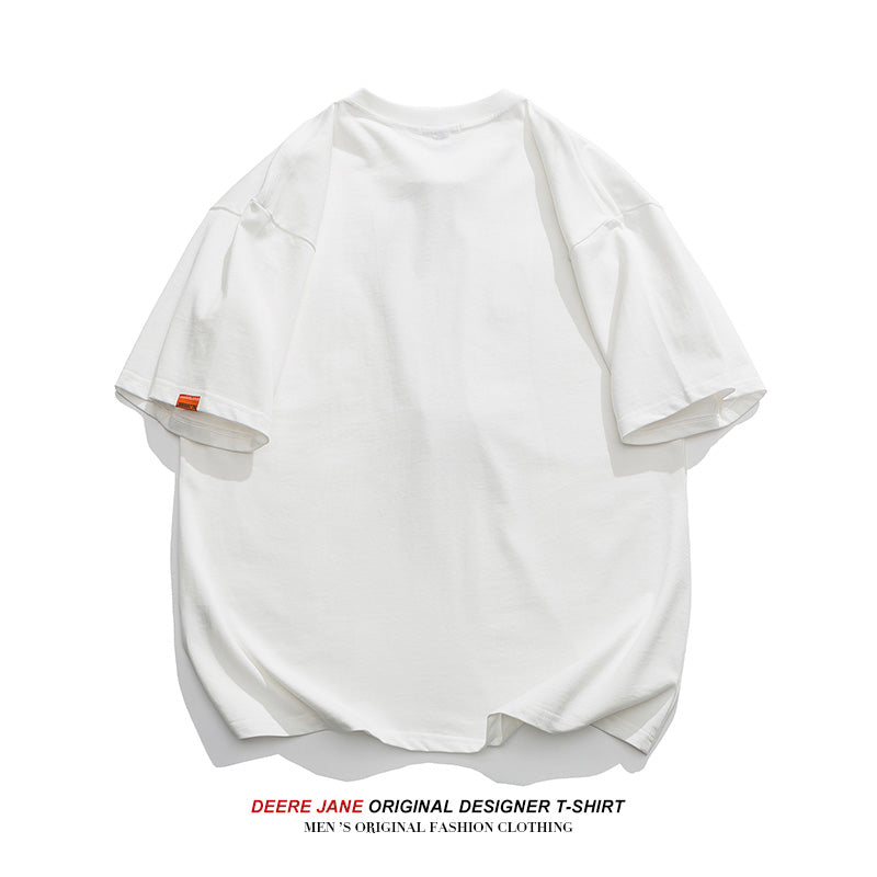 Men's T-Shirts Summer Short-Sleeved T-shirt Men's All-Match Student Loose