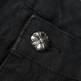 CHH Chrome Hearts Jeans Unisex Casual Loose Jeans
