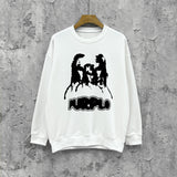 Purple Brand Sweatshirt Loose Crew Neck Sweater