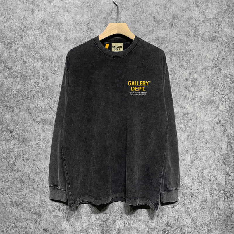 Gallery Dept Long Sleeve Shirt Vintage T Shirt Washed and Worn Vintage Long Sleeve T-shirt