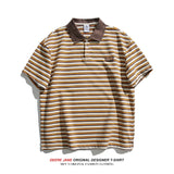 Men's T-Shirts Short-Sleeved T-shirt Men's Top Summer Polo Shirt