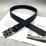 Chh Chrome Heart Belt Cross Hexagram Vine