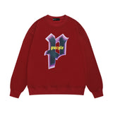 Purple Brand Sweatshirt Loose Crew Neck Sweater