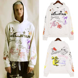 HS Hoodie Logo Print Hoodie Fashion
