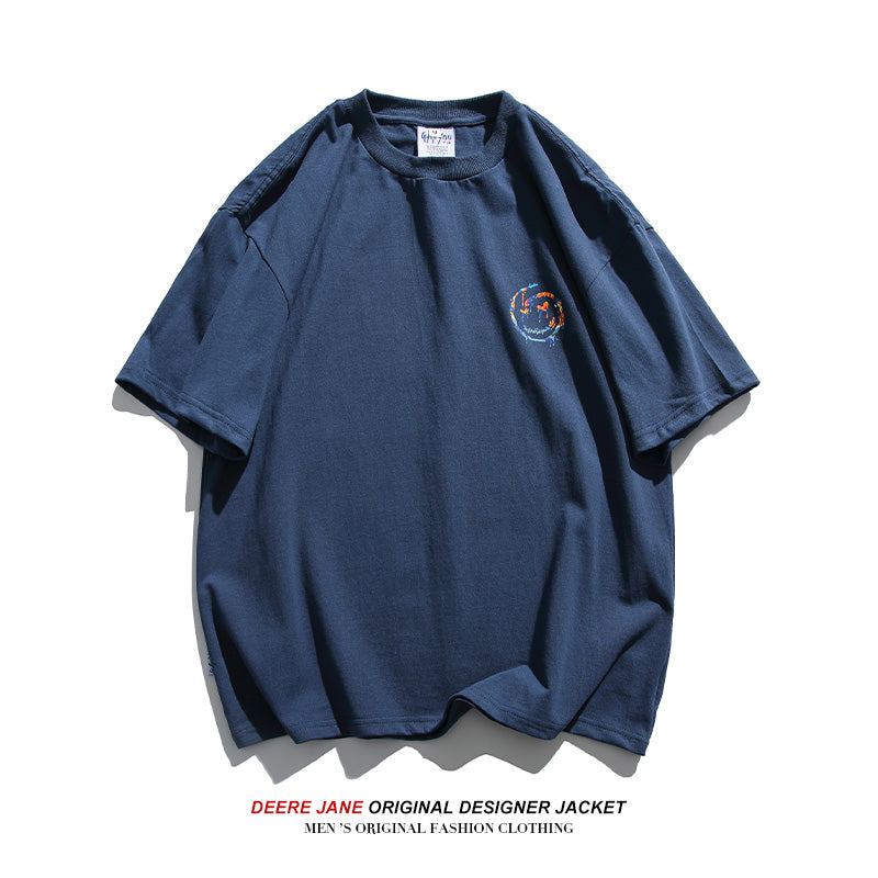 Men's T-Shirts Summer Short-Sleeved T-shirt Men's Loose Casual