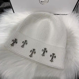 Chh Chrome Heart Beanie Knitted Hat Autumn Winter