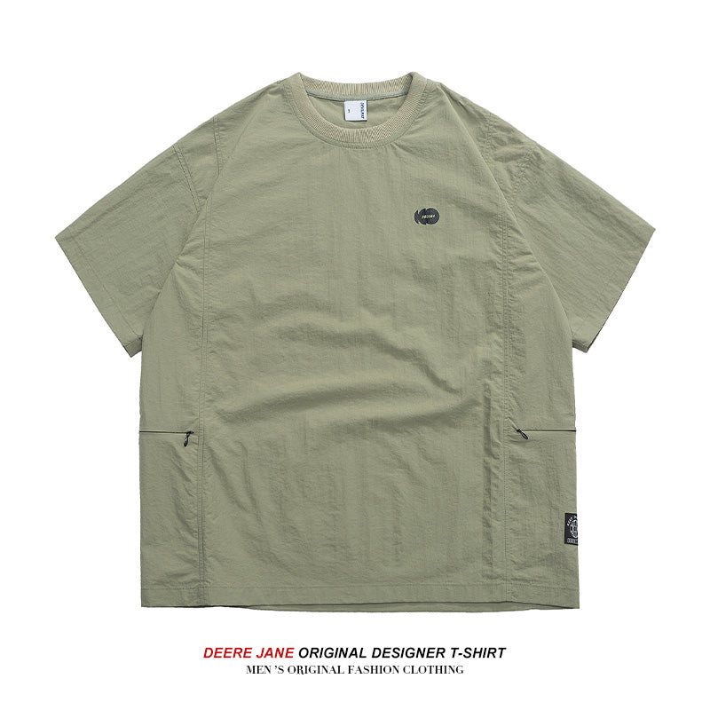Men's T-Shirts Short-Sleeved T-shirt Men's Summer Versatile Casual