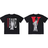 Vlone T Shirts Short Sleeve Men's and Women's T-shirt
