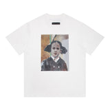 Fog Essentials T Shirts Autumn/Winter FOG Girls Letter Print Crew Neck Short Sleeves
