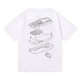 Trapstar T Shirts Trapstar Print Loose Casual Short Sleeve T-Shirt
