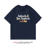 Men's T-Shirts Summer Short-Sleeved T-shirt Men's All-Match Couple Student Loose