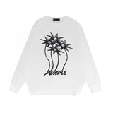 Purple Brand Long Sleeve T-Shirt Fashion Loose Long Sleeve Top