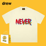 Drew T Shirts Printed Smiley T-shirt Loose