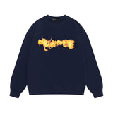Purple Brand Sweatshirt Loose Crew Neck Sweater
