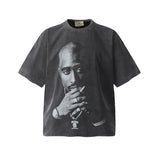 Men Vintage T-Shirts 2PAC "Tupac Shakur" Tee