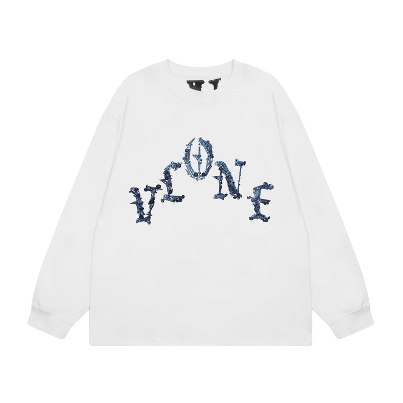 Vlone Sweatshirts Autumn and Winter Crew Neck Pullover Long Sleeves