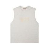 Fog Essentials tank spring FOG letter crew neck vest