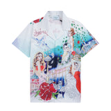 Casablanca Shirt Summer Print Cardigan Shirt