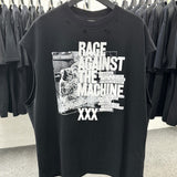 Men Vintage T-Shirts  SAINT MICHAEL "RAGE AGAINST THE MACHINE"