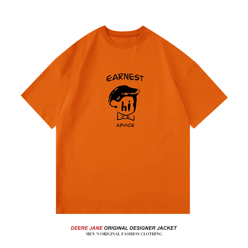 Men's T-Shirts Summer Short Sleeve T-shirt Men's Loose All-Match Half Sleeve