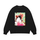 Purple Brand Sweatshirt Loose Crew Neck Sweater