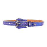 Hip-hop punk rhinestone belt skull punk style