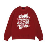 Purple Brand Sweatshirt Loose Crew Neck Sweater