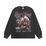Vintage T-shirts American Vintage Print Short Sleeve T-Shirt Autumn