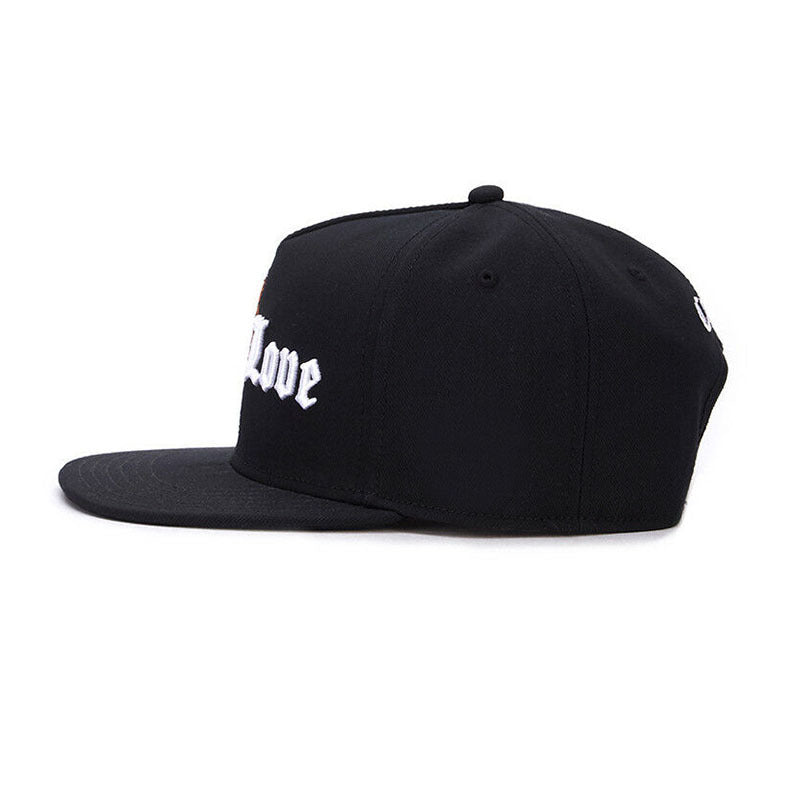 Trendy flat brimmed hat cee love cap adjustable