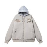 Men Vintage Jackets Baseball Jacket Embroidered Couple Trend Jacket