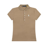 Ralph Lauren POLO shirt war horse small label embroidery casual POLO shirt short sleeve