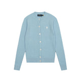 Ralph Lauren Knitted sweaters small twist knitted cardigan polo solid color crew neck