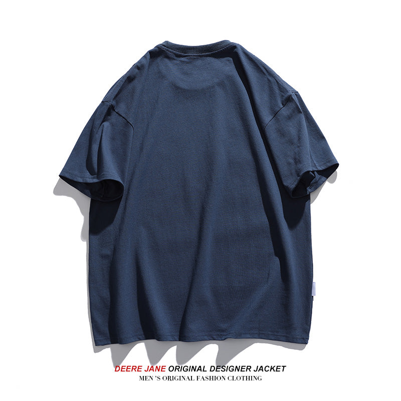 Men T-Shirts Summer Short Sleeve T-shirt Men American Style Loose Half Sleeve