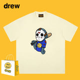 Drew T Shirts T-shirt Anime Print Short Sleeve