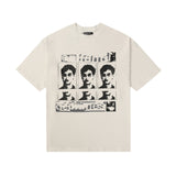 ERD T Shirts Printed Loose-Fitting Casual T-shirt Men