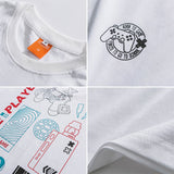 Men's T-Shirts Summer Short-Sleeved T-shirt Men's Loose All-Match Casual