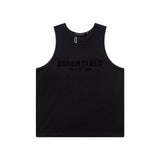 Fog Essentials tank spring summer FOG letter crew neck vest